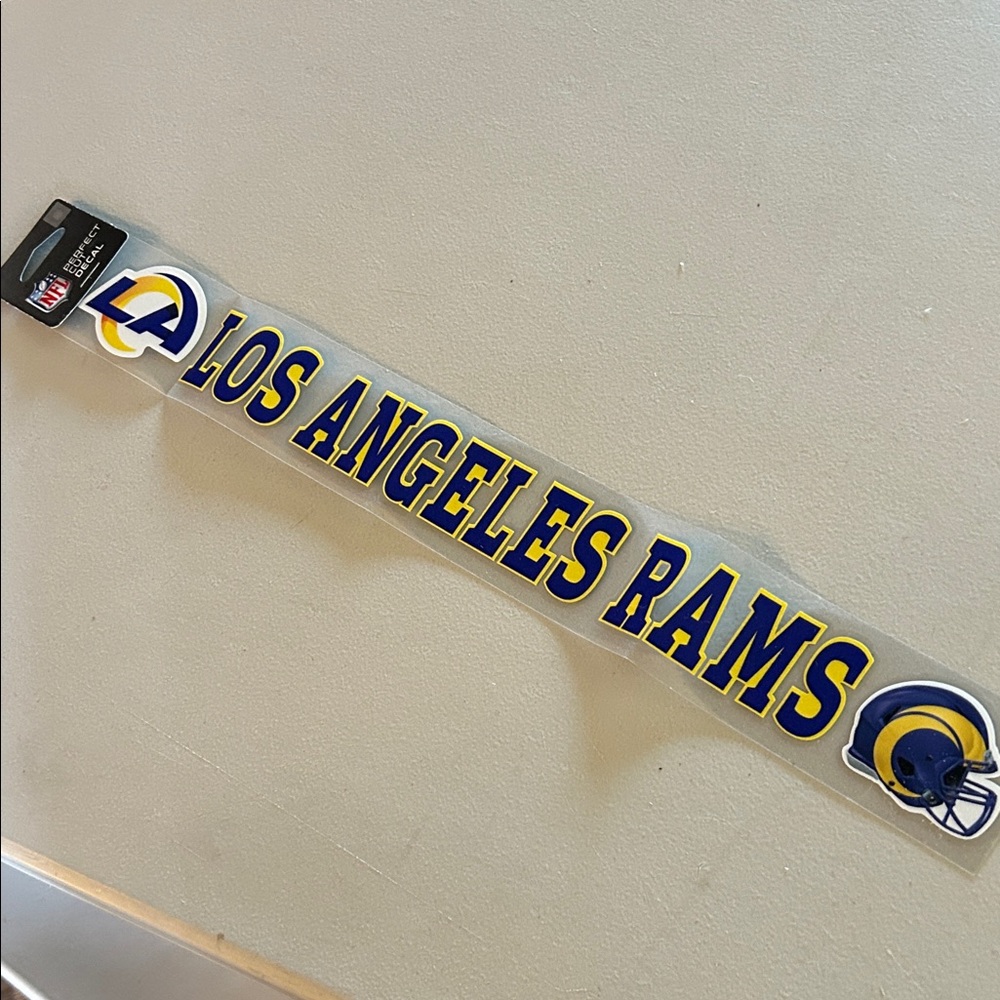 NFL official LA Rams Decal